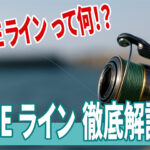 【PEラインとは？】ナイロンやフロロとの違いや選び方を初心者向けに解説